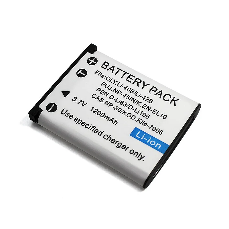 

LI-40B Replacement Battery for Olympus FE330 FE240 FE4030 u820 High Safety Rechargeable Li-ion Battery with Stable Performance