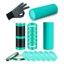 Sublimation Blanks Glass Silicone Strap Kit For 20 Oz Tight Straight Blanks, Sublimation Blanks Glass Silicone Strap Kit