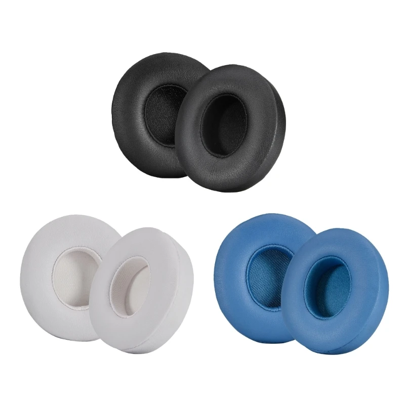 Comfortable Ear Pad Memory Foam Ear Cushions for Headsets Earpads Long Listening Wear Earcups Earmuff Repalcement