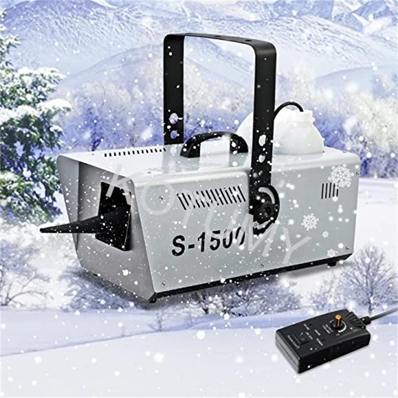 1500W Snow Machine Snowflake Machine With Wireless Remote Control For Christmas Wedding Kids Party Stage Effects Recommened