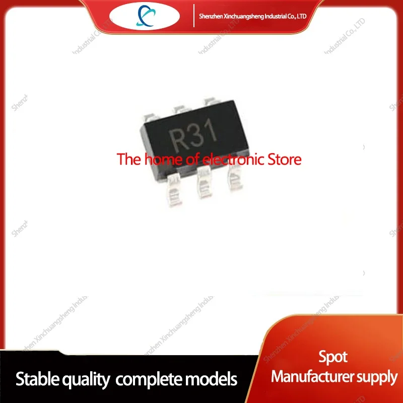 10PCS/LOT ADR3433ARJZ-R7 R31 SOT23-6  ADR3433 Series Voltage Reference IC Fixed 3.3V V ±0.1% 10 MA SOT-23-6