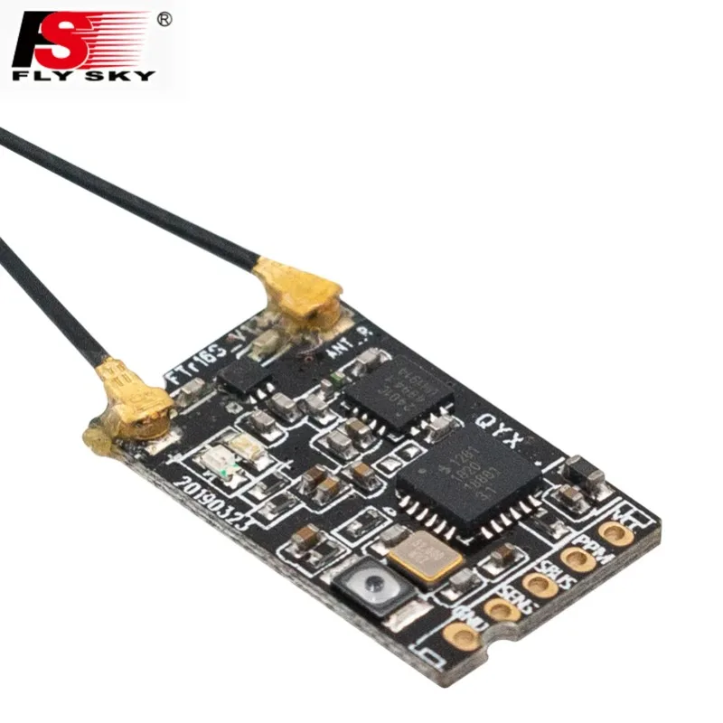 

FLYSKY FTR16S 2.4G 16CH Receiver Antenna PPM IBUS SBUS PPM Output AFHDS3 Protocol for RC Drone PL18 Transmitter FRM302 RF Module