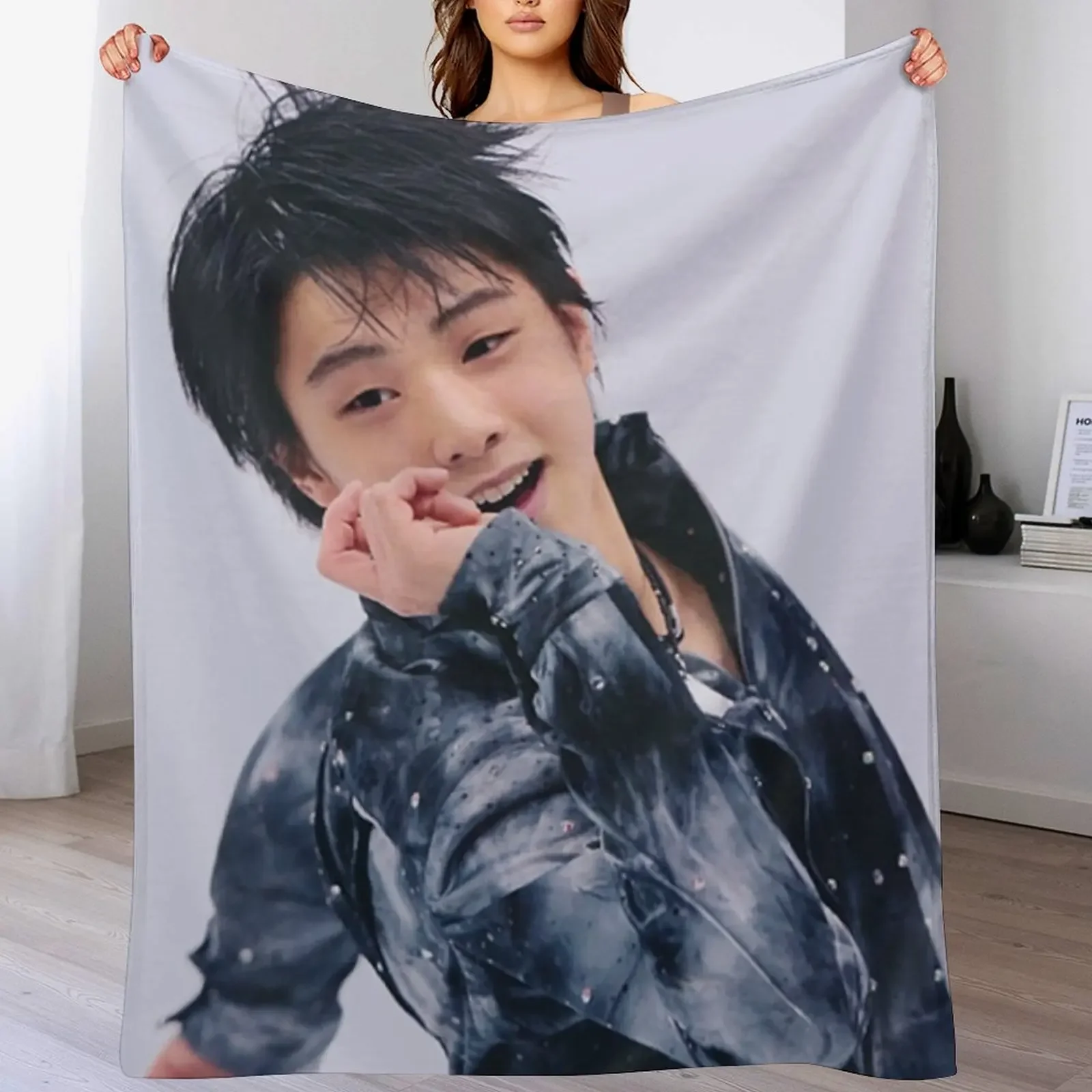 Yuzuru Hanyu Throw Blanket Stuffeds Extra Large Throw Blankets