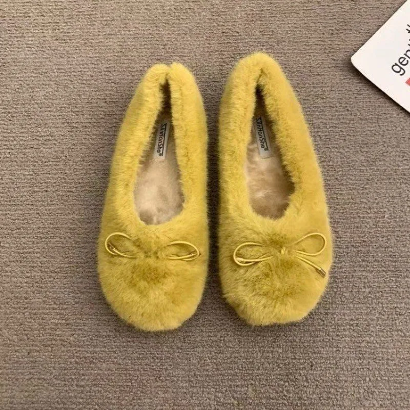 Zapatos de Mujer, Zapatos Planos de Tacón Bajo, Zapatillas Casuales para Mujer, Mocasines Sin Cordones, Punta Redonda, Corte Bajo, Estilo Náutico, para Invierno
