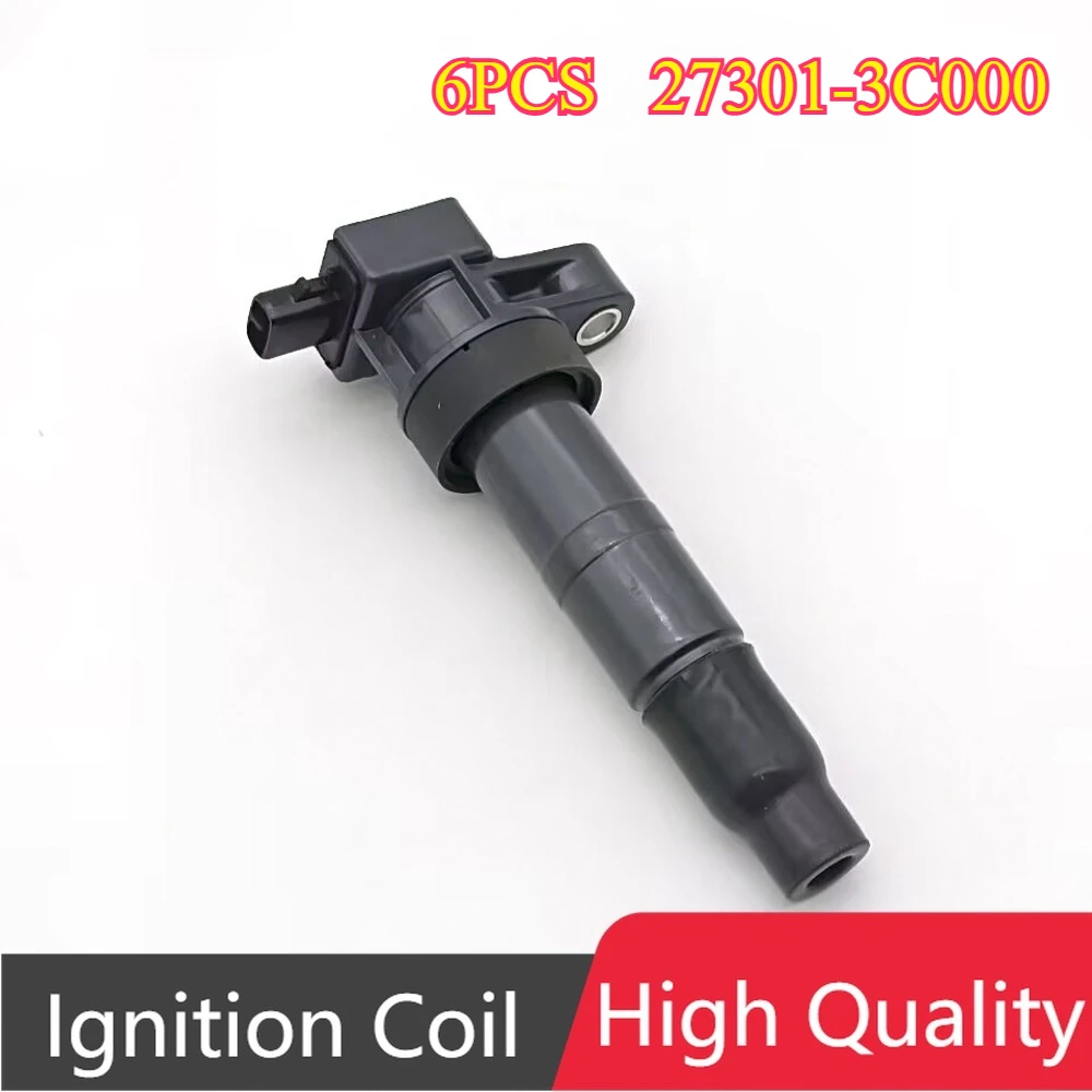 

6 шт. 27301-3C000 273013C000 27301-3C010 273013C010 UF546 UF-546 катушка зажигания для Hyundai Santa Fe Kia Sorento 3.3L 3.5L 3.8L V6