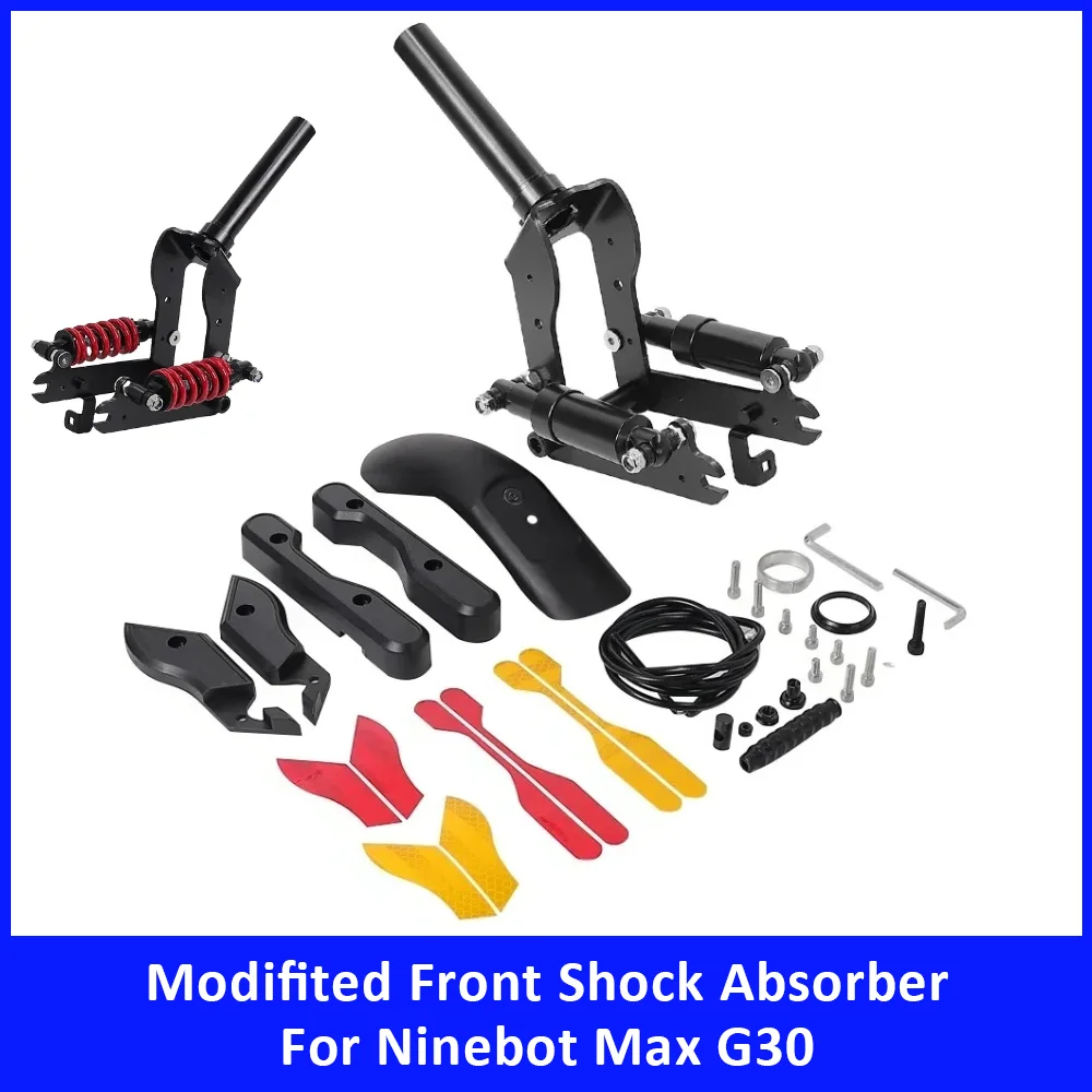 

For Ninebot Max G30 Front Shock Absorber Electric Scooter Modified Front Suspension Kit Replacement Parts Accessories