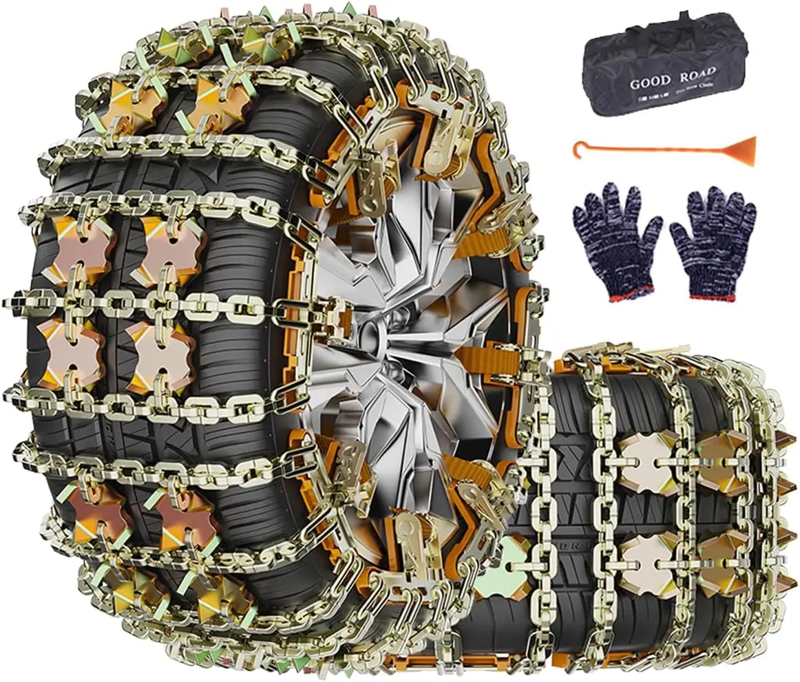 

Direct from Factory Customizable Self-Locking Tire Emergency Car Anti-Skid Chains for Winter Tyres Wheels Snow Supports