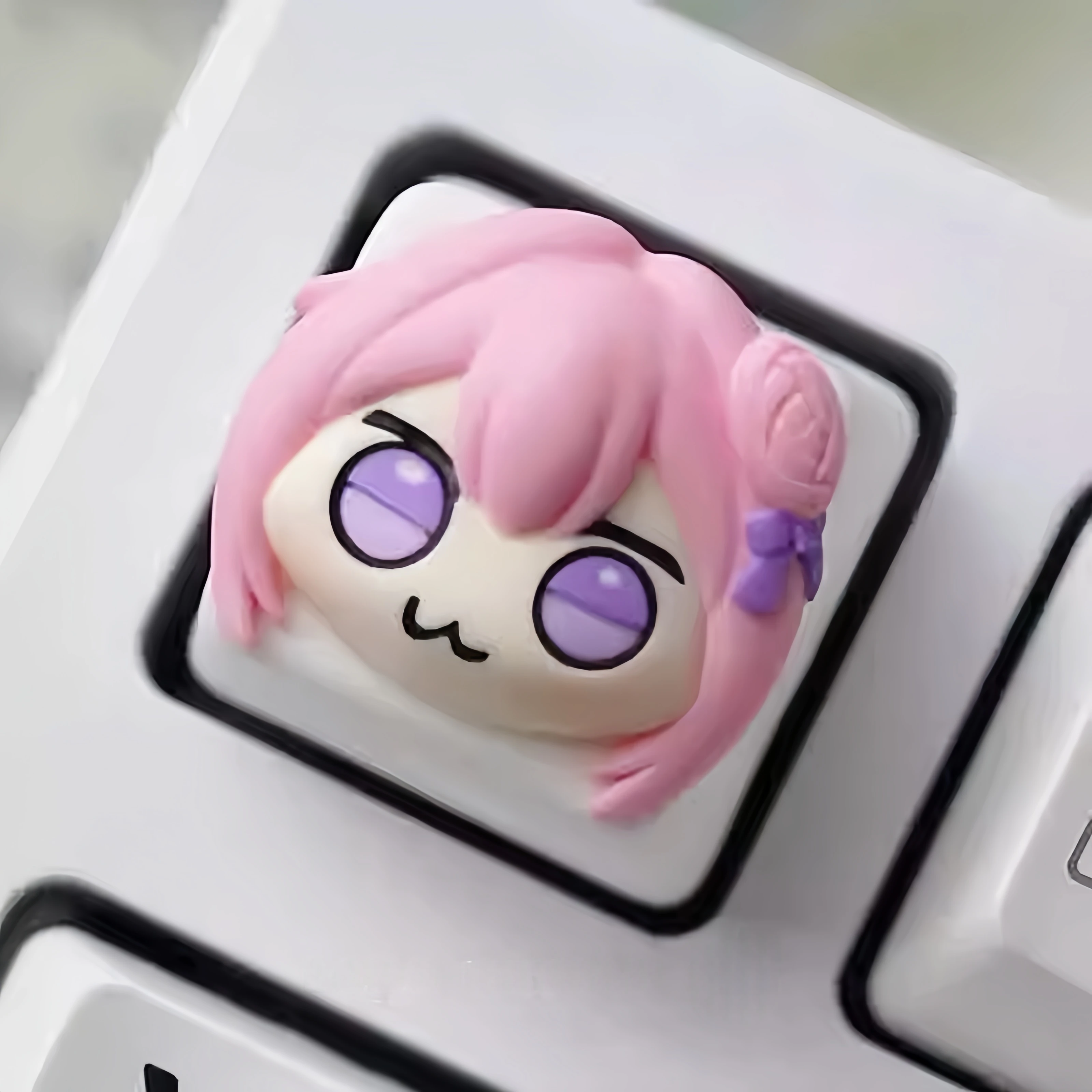 

Doro Funny And Cute Resin Keycaps Decorative Accessories Keycaps Model Toy