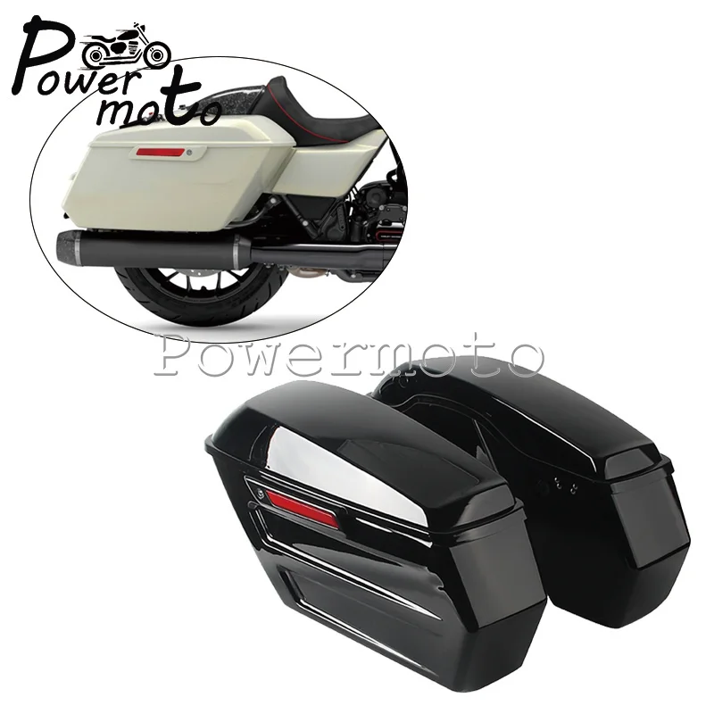 

Новые аксессуары для мотоциклов: задний багажник из ABS-пластика для Harley Touring, Street Glide, Road Glide, Road King 2014-2023