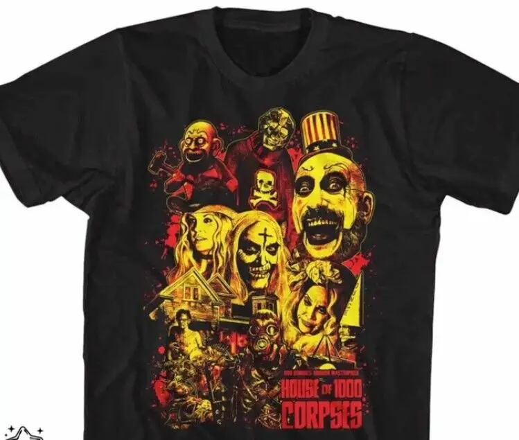 

House Of 1000 Corpses Vintage Shirt, Horror Character Movie Shirt, Halloween Cla