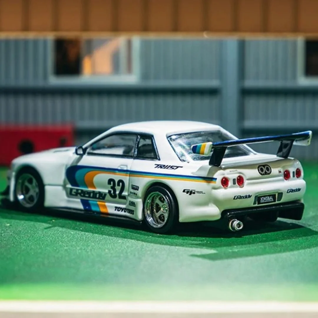 PreSale INNO 1:64 NISSAN SKYLINE GTR R32 WIDEBODY JONSIBAL Diecast Diorama Car Model Collection Toys