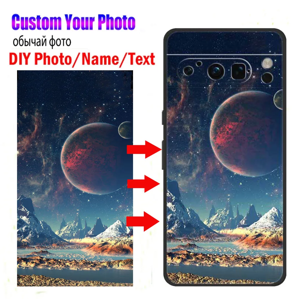 Casos personalizados para google pixel 8 pro 8a capa diy foto logotipo design de telefone pixel 9 pro xl pixel8a tpu caso