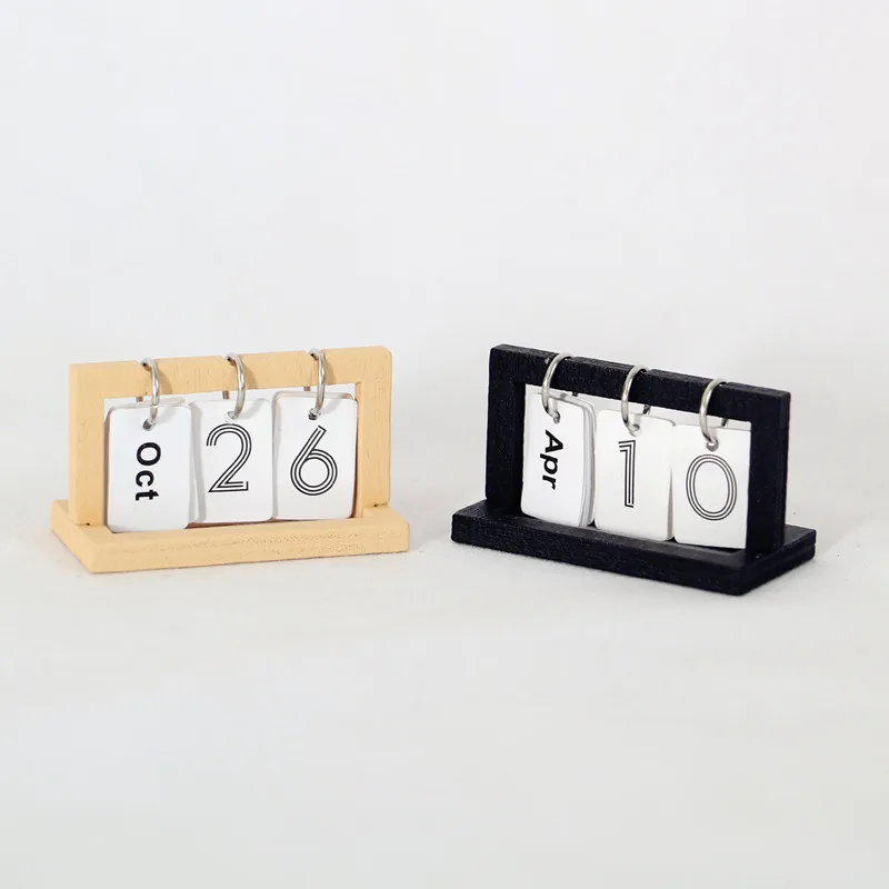 8picecs 1:12 Scale Dollhouse Miniature Flip Calendar 2025 Trendy BJD OB11 Doll Props Creative Living Room Bedroom Decor