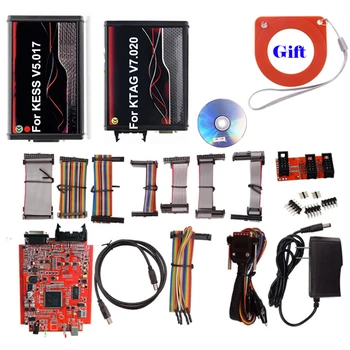 KTAG Firmware V7.020 Software V2.23 OBD2 Tuning Car Truck ECU Programming Tool Master or Kess V2 V5.017 EU Version BDM