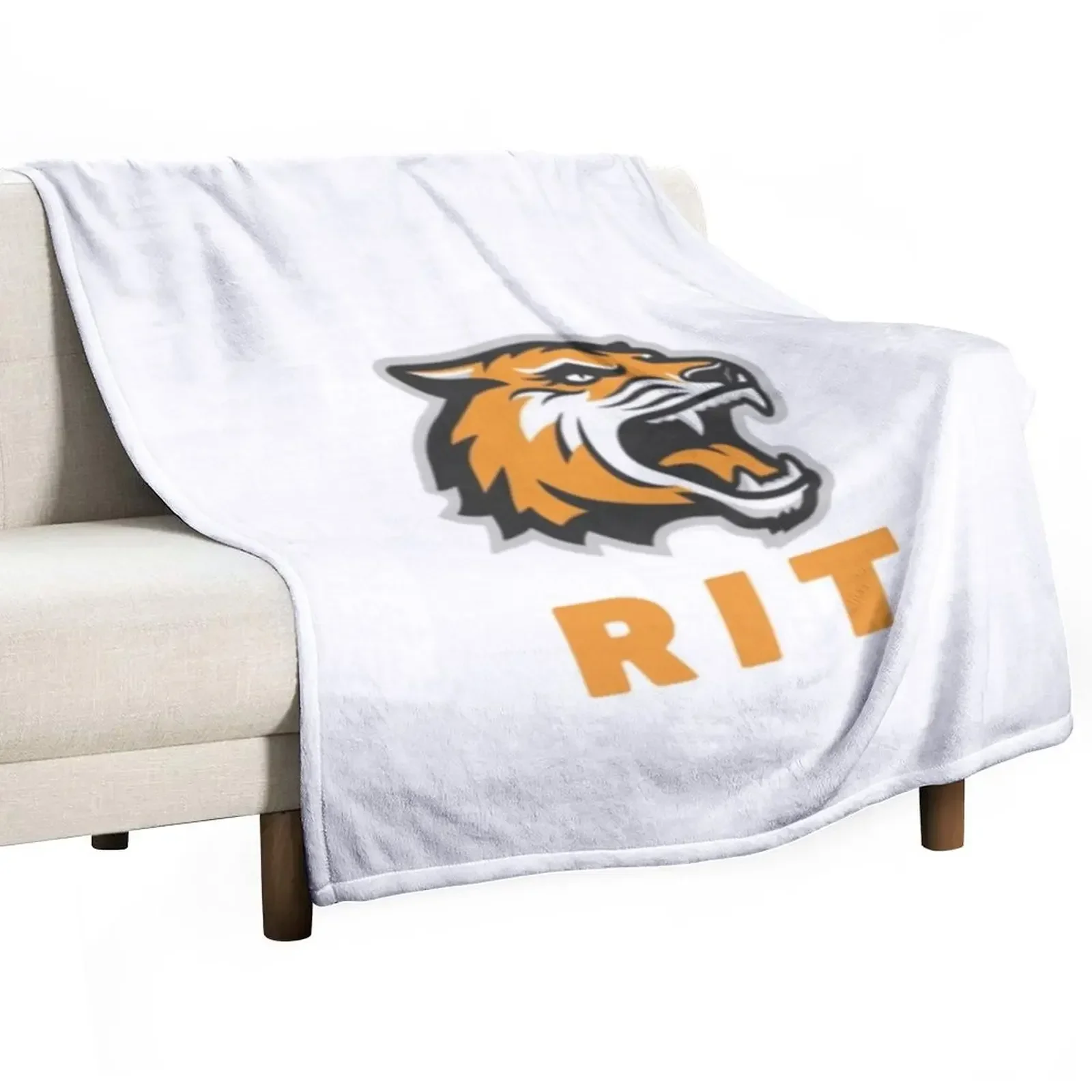 Rochester Institute Of Technology Throw Blanket Polar For Decorative Sofa Blankets