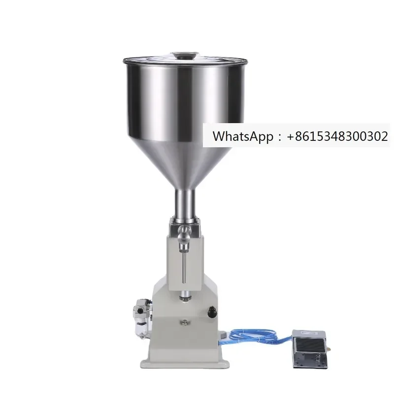 

A02 Полуавтоматическая пневматическая паста, жидкий крем, шампунь, косметическая машина для наполнения бутылок с водой