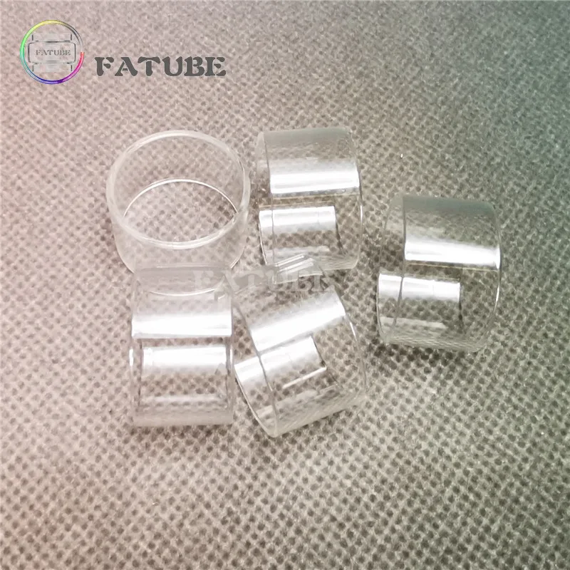 5PCS Straight BUBBLE GLASS Tubes for Bishop MTL 4ml 2ml Standard / Half SS / Hollowed / extension Drinkware CUP