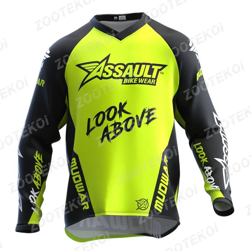 Motorcycle Mountain Bike Team Downhill Jersey Mtb Offroad Bicycle Locomotive Shirt Cross Country Mountain Bike Mtb Race T-shirt