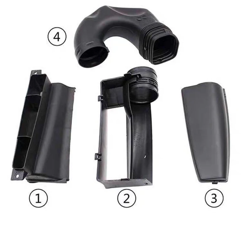 

1K0129618AN 1K0805962E 1K0805965J 3C0805971A For VW CC Passat B6 Sharan Tiguan Air Conditioning Intake System Duct Pipe Set