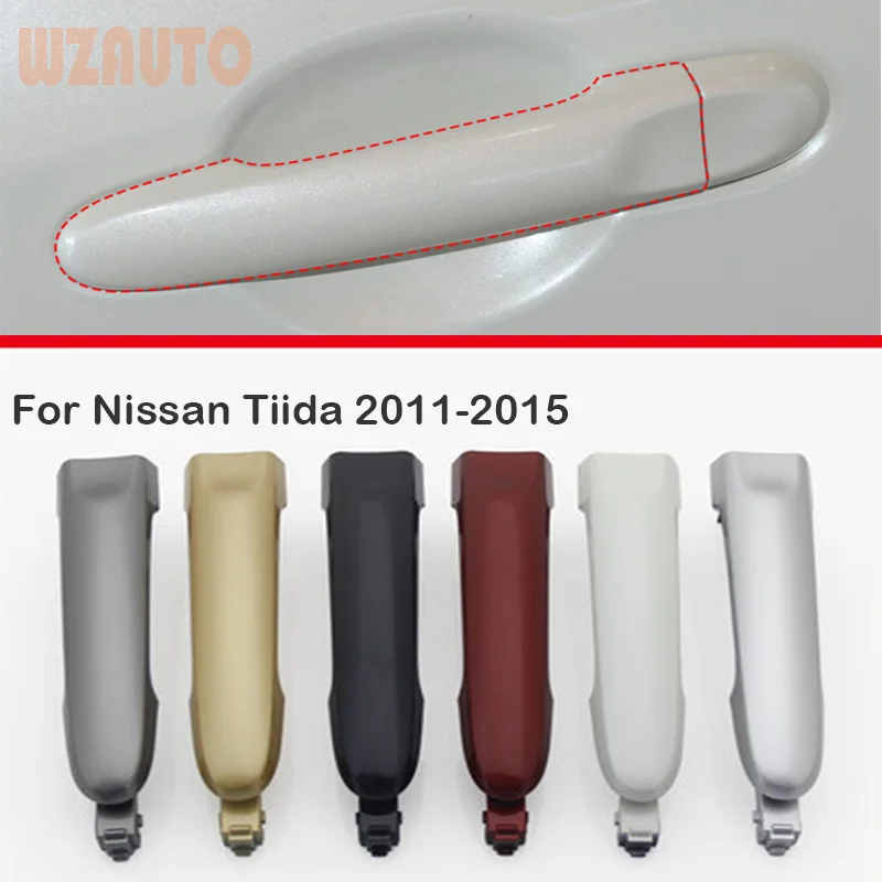 

Exterior Door Handle Trim Cover Outer Handle Decorative Cover For Nissan Tiida 2011 2012 2013 2014 2015