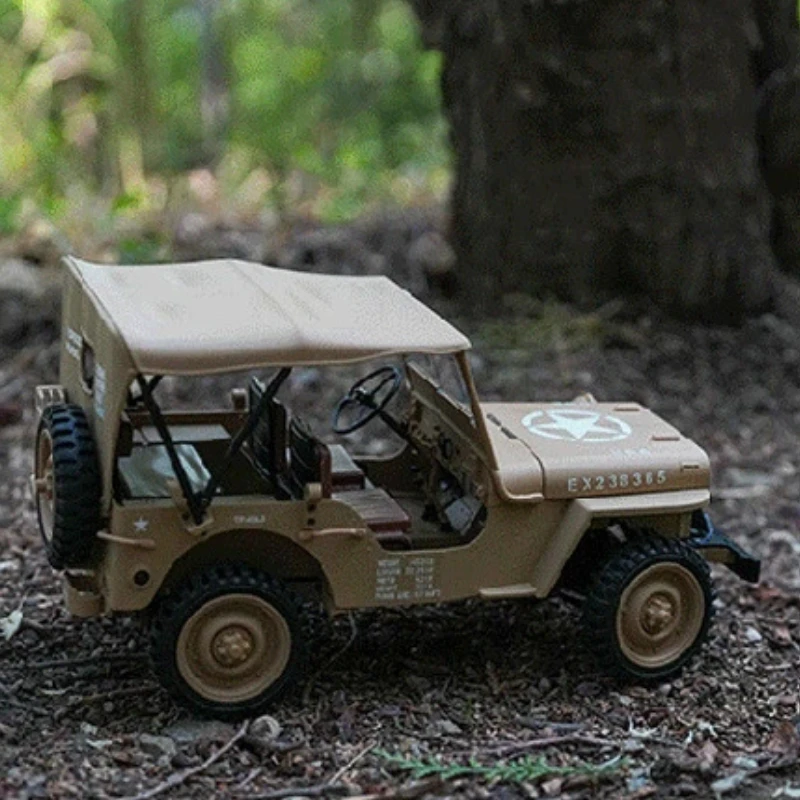

HG4-58 Kubingke 1/14 Willis off-road vehicle four-wheel drive climbing electric remote control model boy toy