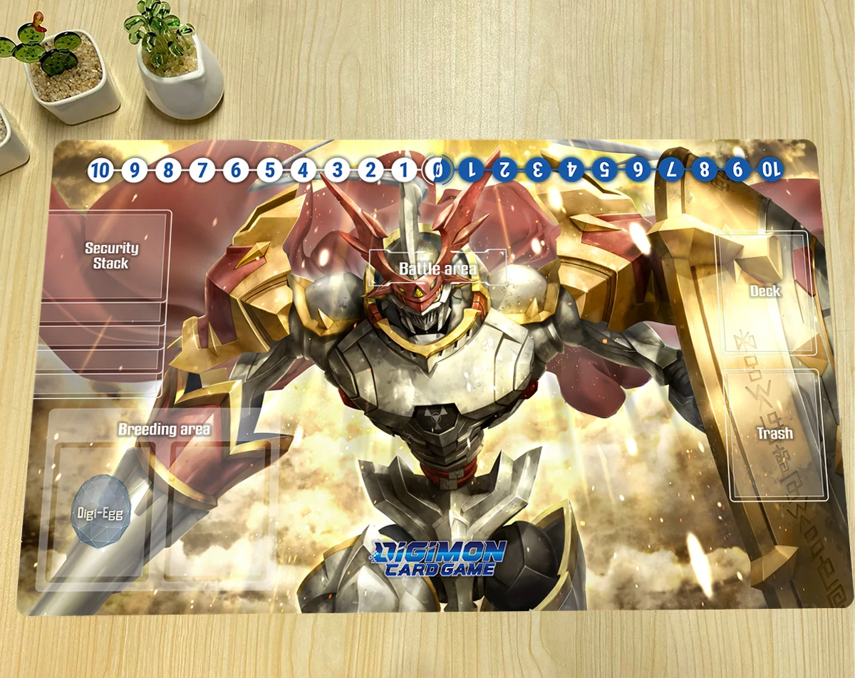 

Игровой коврик Digimon Dukemon Galantmon DTCG, коврик для настольных игр, коврик для игровых карт с рисунком из аниме, резиновый Настольный коврик, Бесплатная Сумка