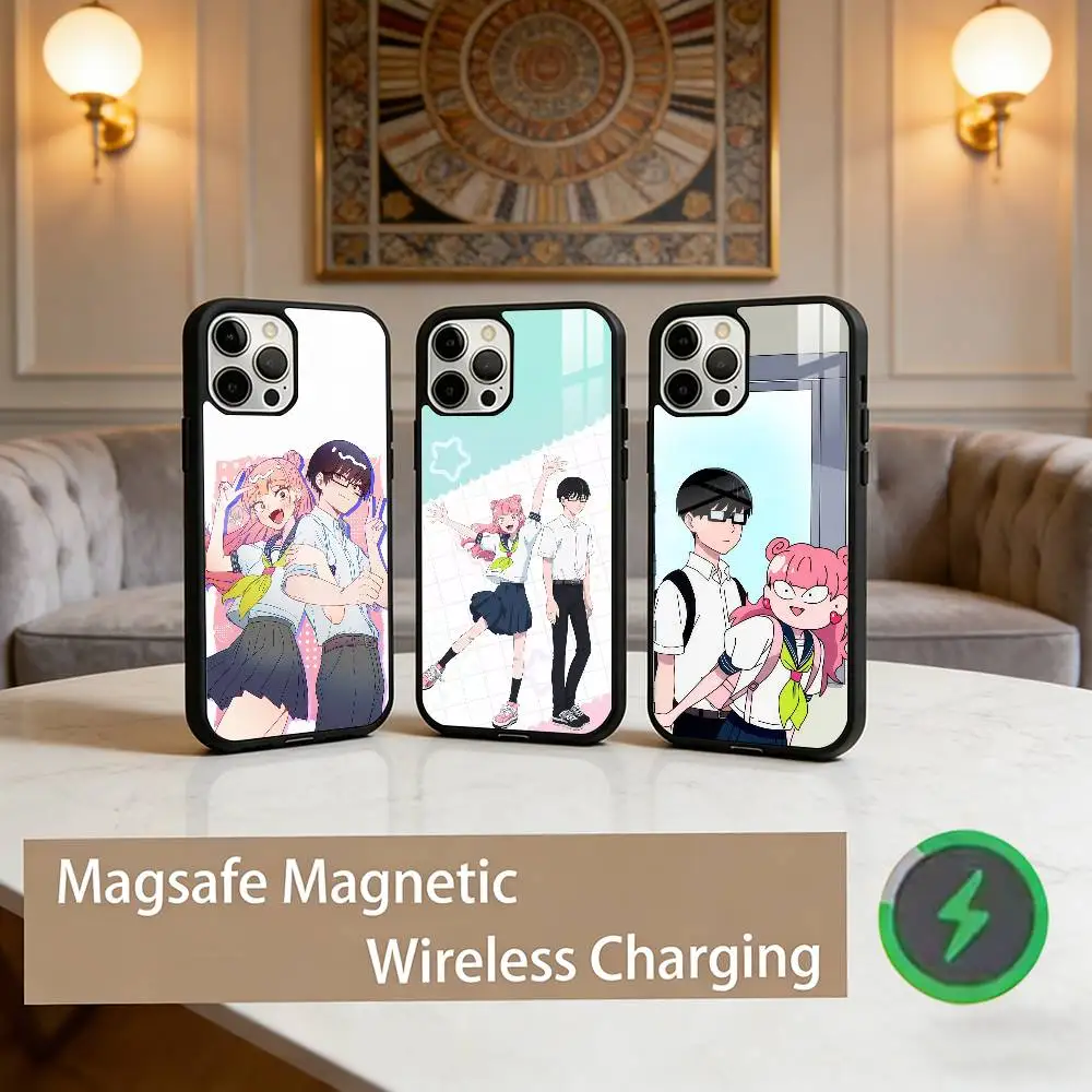 

you and i are P-Polar opposites Phone Case For iPhone17,16,15,14,13,12,11 Plus,Pro Max Magnetic For Magsafe Wireless Charging