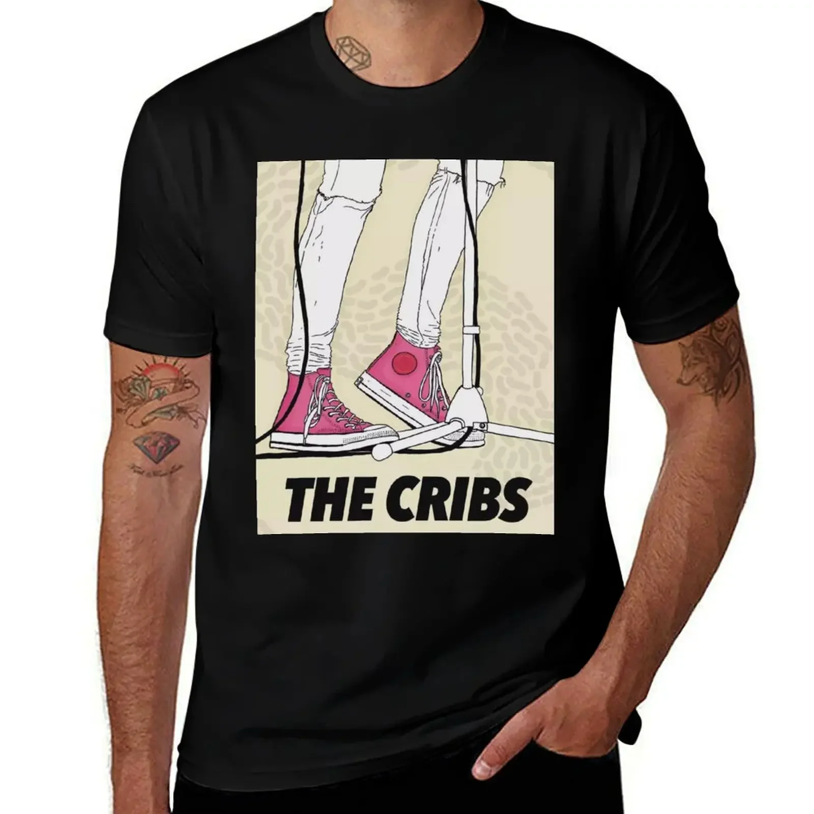 The Cribs T-Shirt Aesthetic clothing basketball graphic tees clothing for men