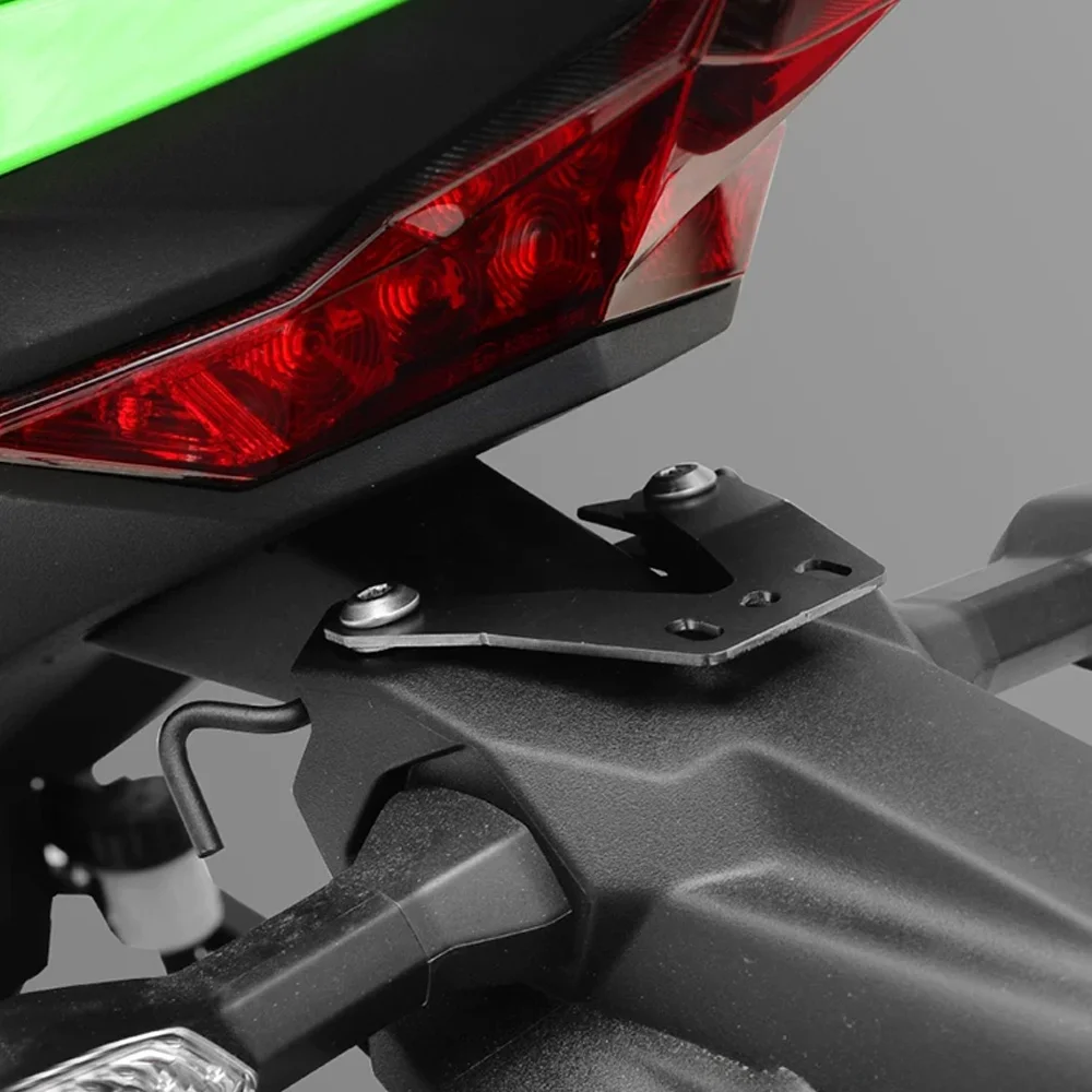 For Kawasaki Ninja 400 500 2018-2023 2024 2026 Rear DVR Data Logger GPS Navigation Bracket Holder Stand NINJA400 Ninja500