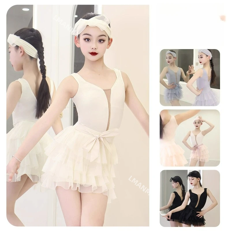 

Новинка осени/зимы 202, одежда для латинских танцев для тренировок девочек и детская танцевальная одежда