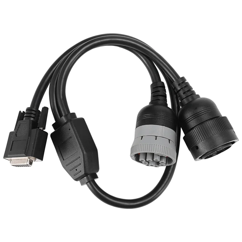 Excavator Split Connect 9Pin& 14 Pin CA3 Service Cable Comm Diagnostic Adapter For CAT ET-3 457-6114 317-7485