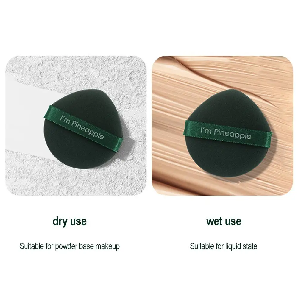 Soffio di polvere per trucco colorato Soffio di spugna per trucco con base non in lattice bagnato e asciutto Soffio di cuscino d'aria per trucco base levigante per le donne 202 W7R4