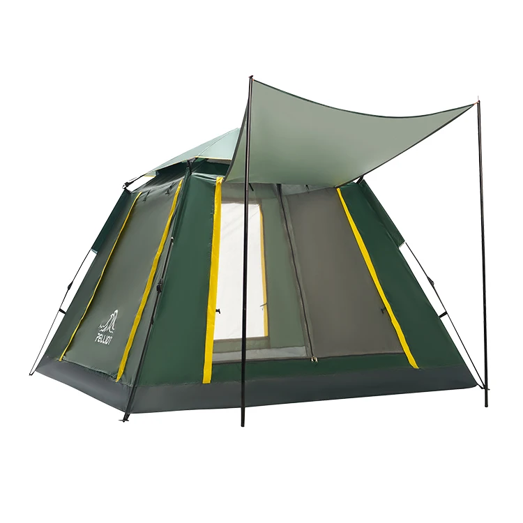 Durable Layers Strong Camping Outdoor Waterproof Quick Open Camping Tent