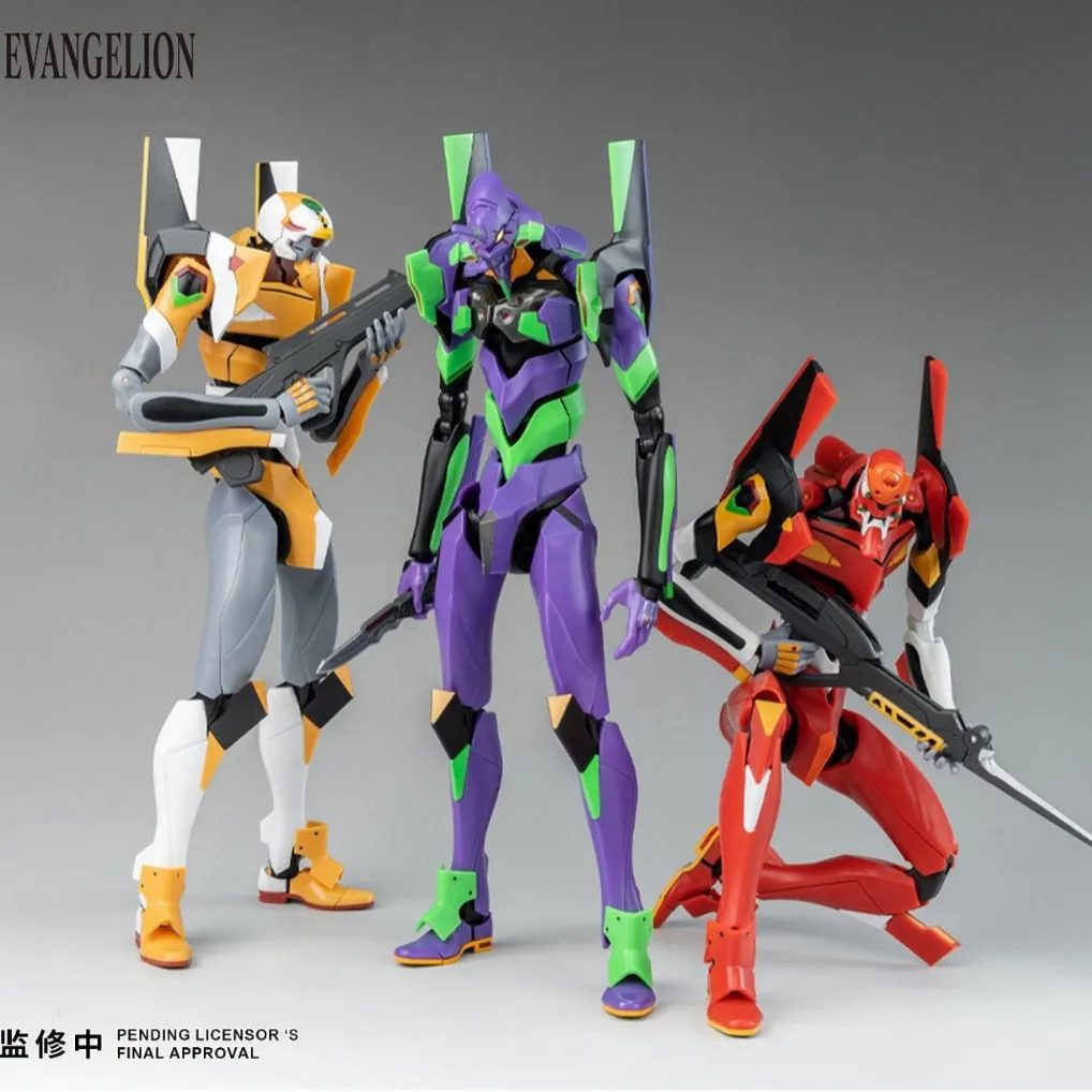 

Evangelion EVA 01 Unit 13 Action Figure Transformable Model Kit Alloy Frame AwakenedVersion Rei Asuka Robot Toy Collectible Gift