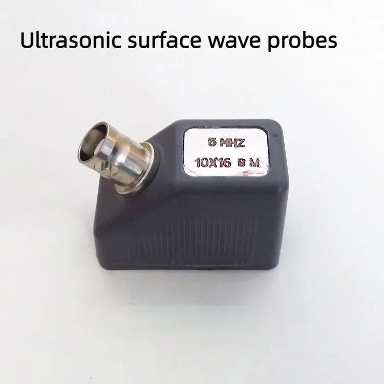 

Ultrasonic Surface Wave Probe 5MHZ 10x16 BM Near Surface Non-destructive Testing Flaw Detector Transverse Wave Transducer