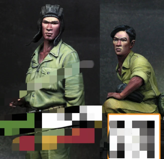 

1/35 фигурка модели из смолы GK, несобранный и Неокрашенный комплект