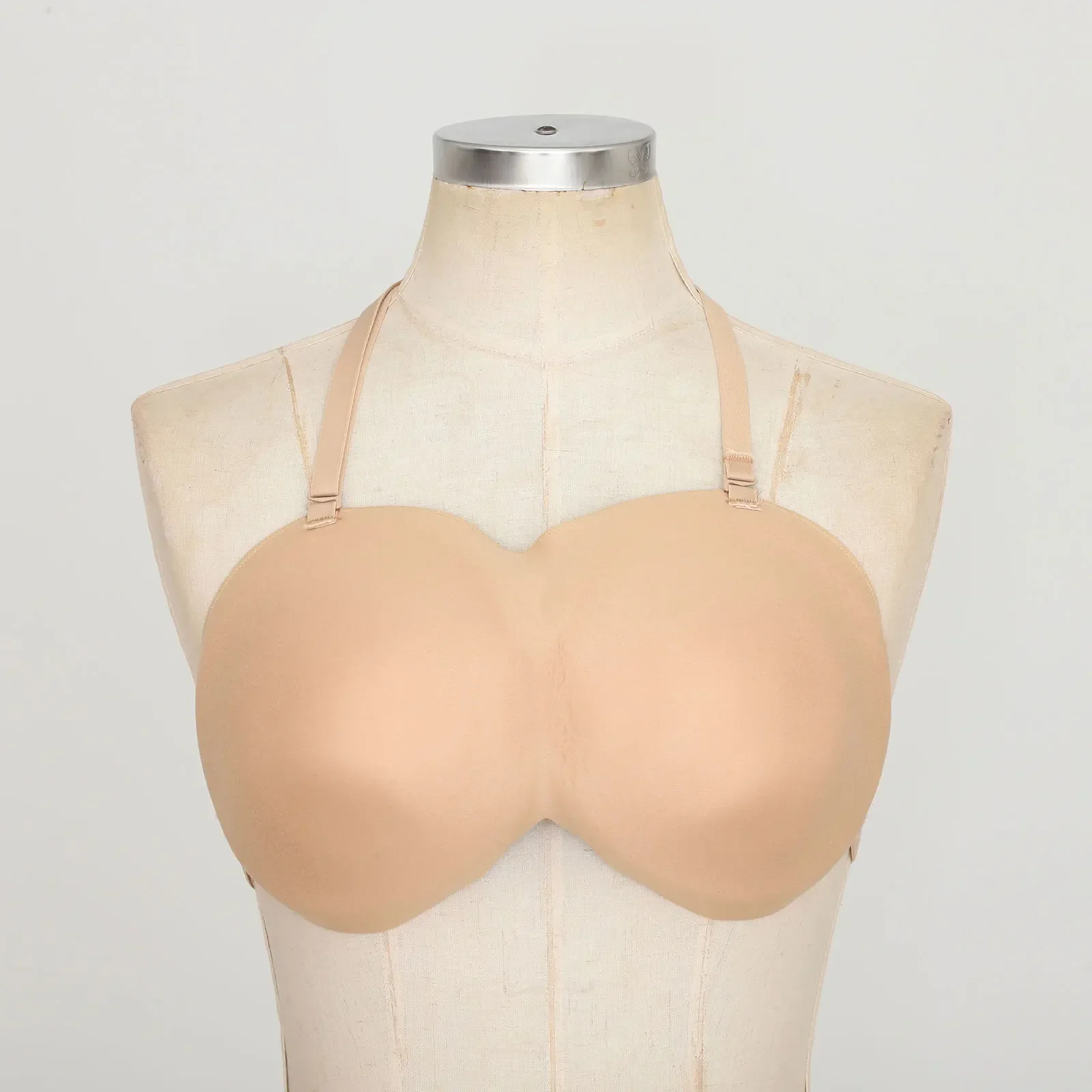 

Huge D Cup Sponge Breastplate Fake Boobs Adjustable Straps Fake Breasts for Transgender Crossdresser Drag Queen