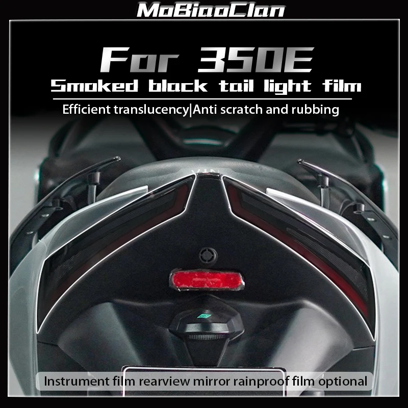 For ZONTES 350E headlight film taillight film instrument film rearview mirror modification sticker