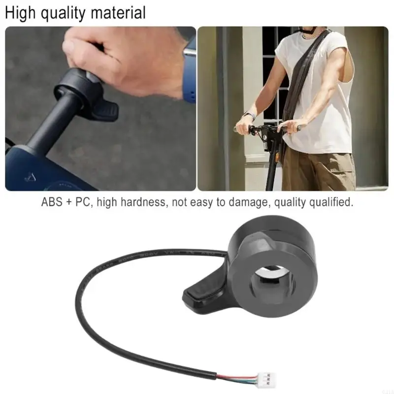 قطعة غيار وحدة التحكم في سرعة الإبهام ABS للدراجات البخارية الكهربائية، أداة سهلة التركيب مجانًا، تحكم معزز