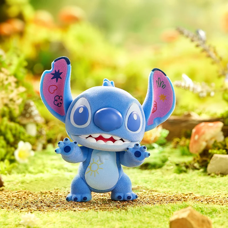 New Miniso Disney Stitch Series Stitch Versatile Trendy Cool Blind Box Handmade Ornament Desktop Decoration Children'S Gifts