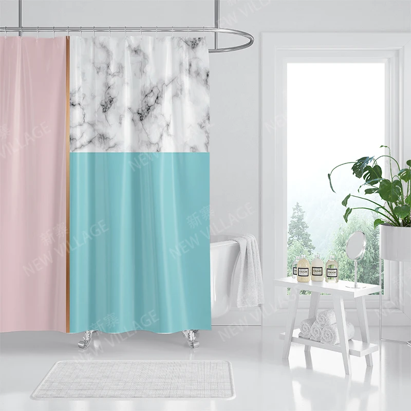 home shower curtains for bathroom colorful Marbling waterproof fabric bathroom Curtains modern shower curtain 180x200 240x200