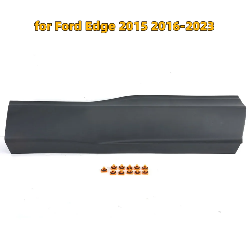 Door Molding and Beltlines for Ford Edge 2015 2016-2023 Black Door Trunk Lower Trim Cover Panel Car accessories