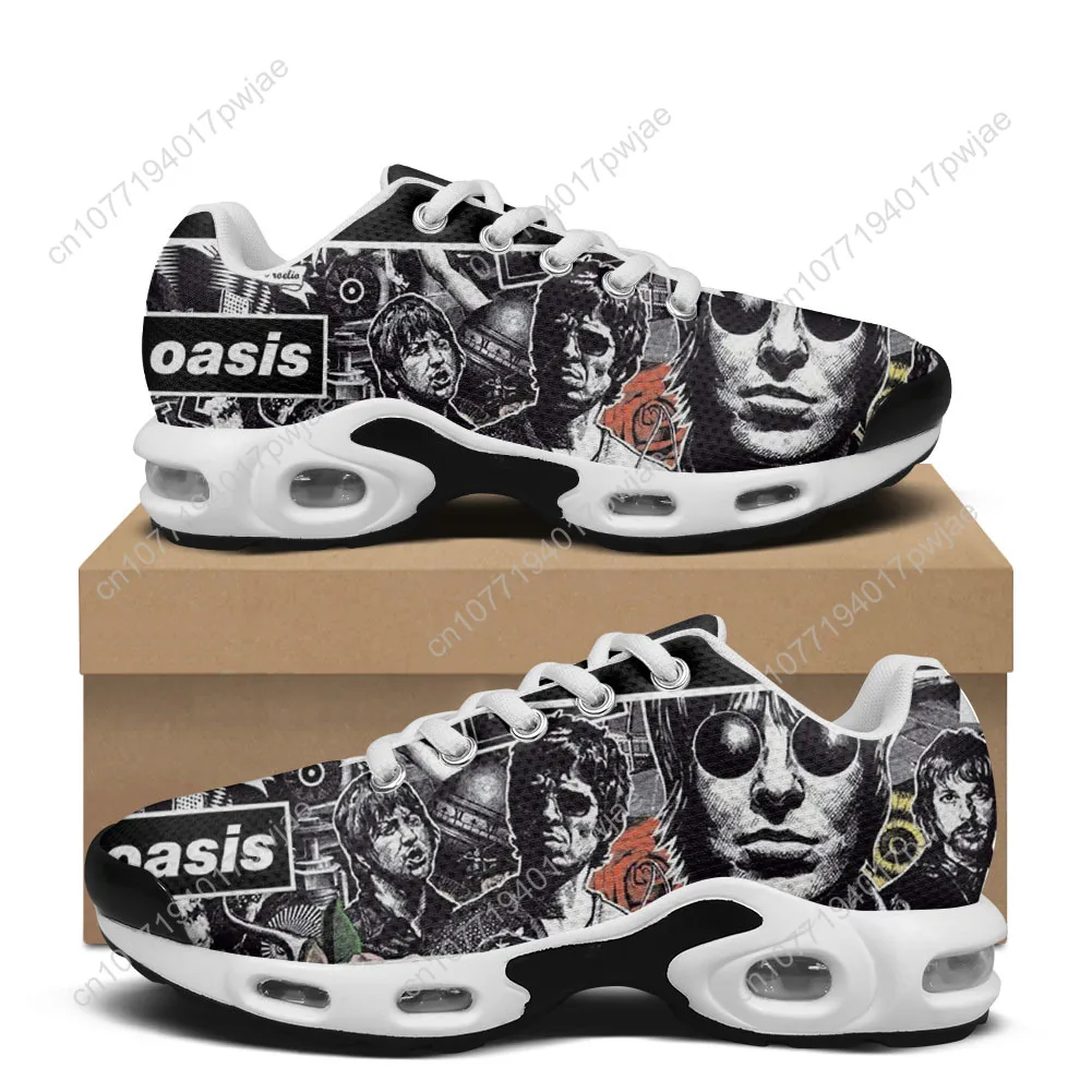 Oasis rock band almofada de ar tênis das mulheres dos homens sapatos esportivos leve caminhadas escalada montanha sapatos personalizados