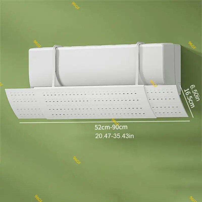 96GF Регулируемая кондиционирование воздуха дефлектор анти-прямой выпускной переходная перегородка