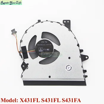 Laptop CPU cooling fan ASUS t530 X431FL S431FL S431FA BN9005H5H-N00P 13NB0MB0P01011 DFS5K121154915 new