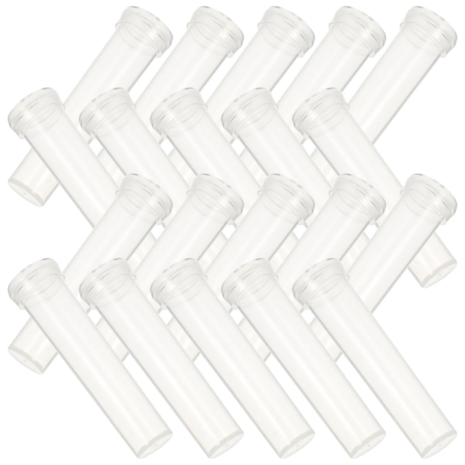 25 Pcs Flower Tube Nutrition Water Container Indoor Plant Florist Supplies House Plants Bracket