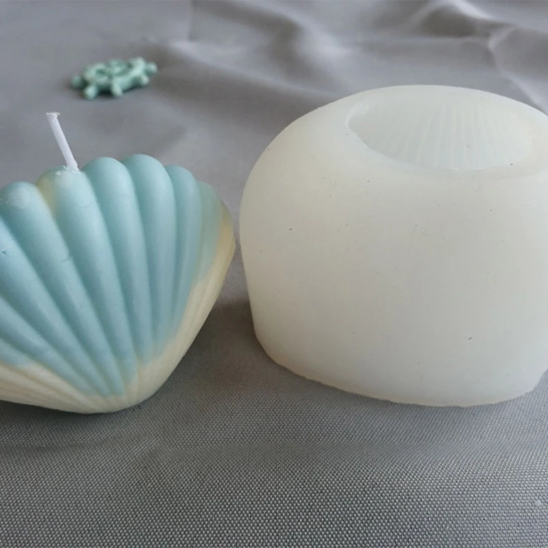 3D Ocean for Shell Silicone Soap Mold Making Mould Fondant Candy Cake