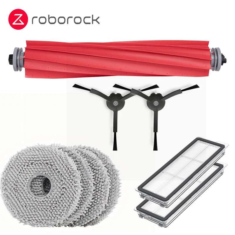 الأصلي فلتر HEPA فرشاة جانبية فرشاة رئيسية ممسحة الملابس كيس لجميع الغبار ل Roborock Qrevo Pro مكنسة كهربائية إكسسوارات قطع غيار