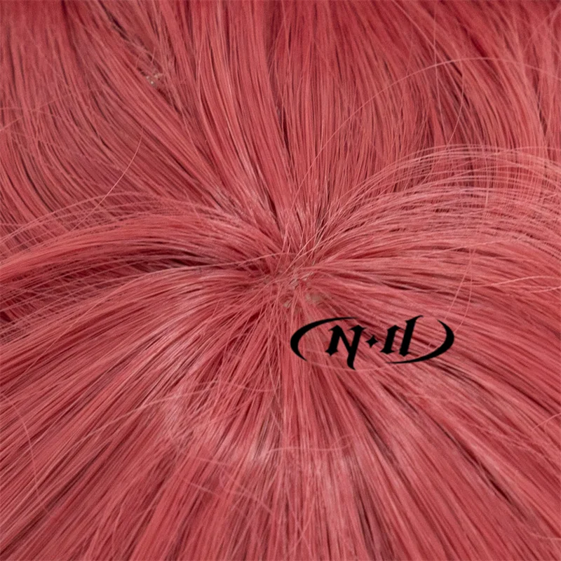 ND Sakura Kyouko Cosplay Wigs Anime Puella Magi Madoka Magica Cosplay Long Raspberry Red Hair Wigs for Comic Con Coser Synthetic