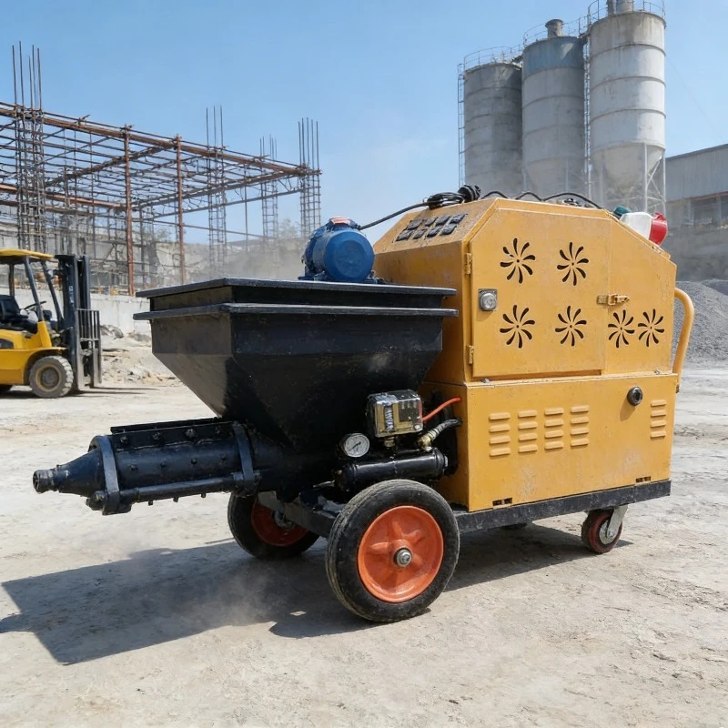 

Construction Use Small Concrete Mortar Spraying Machine Wall Plaster Shotcrete Machine Best Price